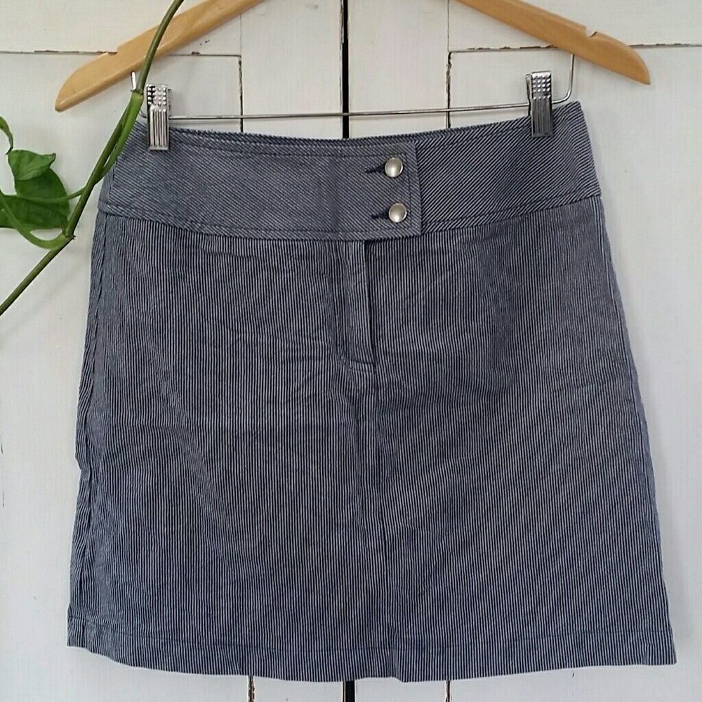 🍁SALE!  NWOT Pinstripe Skirt